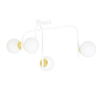 Lampa sufitowa RAGNAR 4B WHITE GOLD Emibig 1033/4B biały/złoty