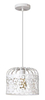 Lampa wisząca Rabalux Alessandra 2161 biały matowy