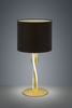 Lampa stołowa Trio 575310379 czarny/złoty
