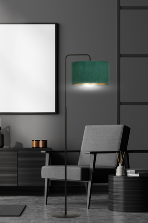 Lampa podłogowa HILDE LP1 BL GREEN Emibig 1051/LP1 zielony