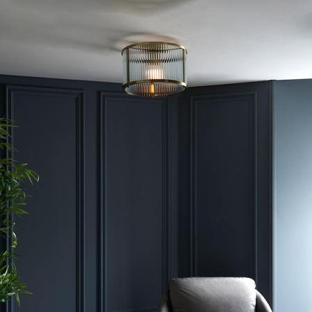 Endon Lighting Lampa sufitowa 106265 mosiądz