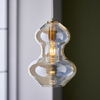 Lampa wisząca Endon Lighting Kelda Shaped 106681 mosiądz