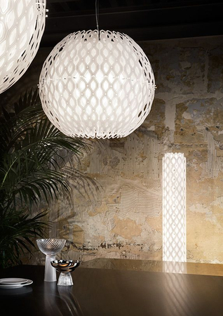 Lampa wisząca Slamp CHRSM00WHT01TGB000EU Charlotte Globe