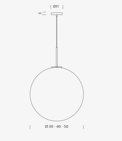 Lampa wisząca Nemo ASTEHC53 Asteroide