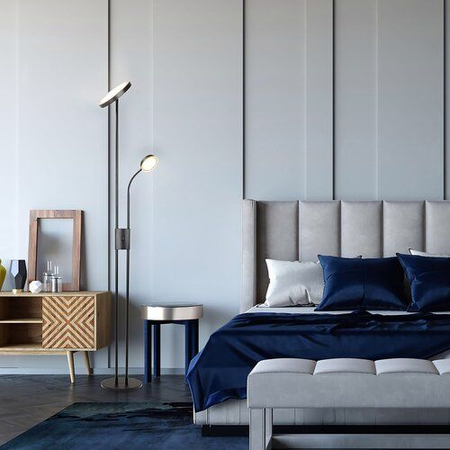 Lampa podłogowa Rabalux Ophus 3240 czarny matowy