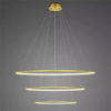 Lampa wisząca Ledowe Okręgi No.3 150cm 3k Dalizłota