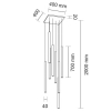 Lampa wisząca Yabu 5530 Shilo
