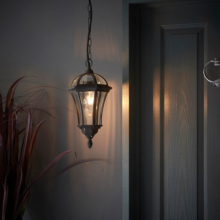 Endon Lighting Lampa zewnętrzna wisząca YG-3503 czarny