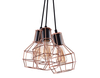 Lampa wisząca CARRON 3 COPPER Azzardo AZ1660 miedziany