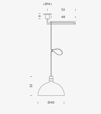 Lampa wisząca Nemo ALBEHW54 As41c