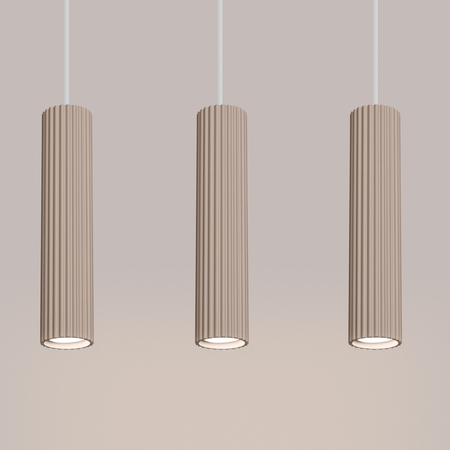 Sollux Lighting Lampa wisząca KARBON 3L taupe SL.1774