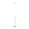 Lampa wisząca KIBO 1 WH/GOLD Emibig 642/1 biały/złoty