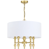 Cosmo Light Lampa wisząca AUSTIN P05197BR-WH