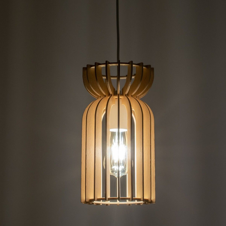 Lampa wisząca KYMI B Nowodvorski 10571 drewniany