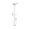 Sollux Lighting Lampa wisząca PASTELO 2 beżowa SL.1513