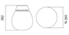Kinkiet/plafon Artemide 1822010A Empatia 36 LED