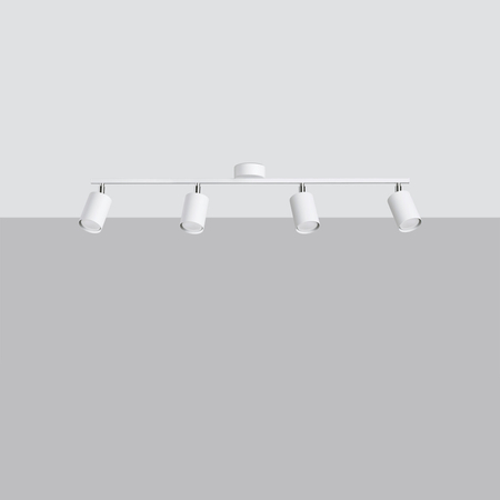 Sollux Lighting Plafon LEMMI 4L czarny SL.1168