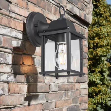 Kinkiet zewnętrzny Abigali latarnia LZK 1xE27 czarny