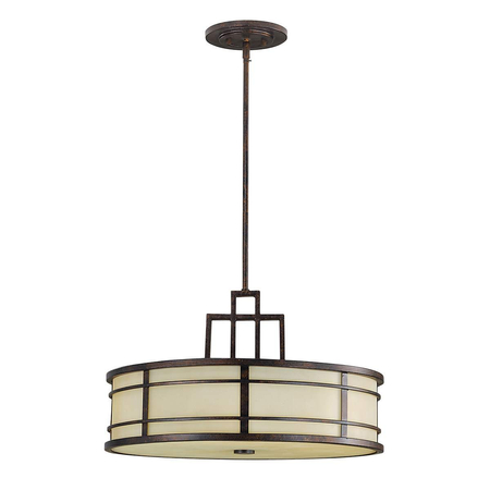 Lampa wisząca Elstead Lighting Fusion brąz FE-FUSION-P-L
