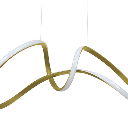 Milagro Lampa wisząca TESORO GOLD 48W LED ML7953 ZŁOTY