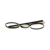 Lampa sufitowa Zuma Line CL231204-3BK+GD PRIMO LAMPA SUFITOWA ZŁOTA-CZARNA/GOLD-BLACK