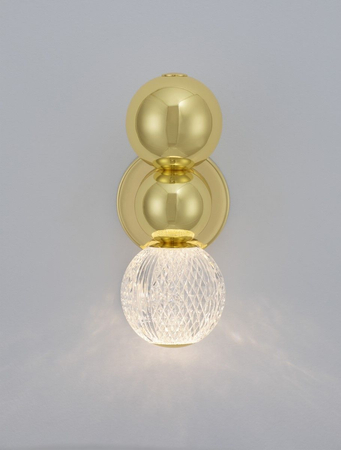Kinkiet Luces Exclusivas PONCE złoty LE42705