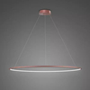 Lampa wisząca Ledowe Okręgi No.1 100cm 4k Różowe Złoto Dali