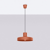 Sollux Lighting Lampa wisząca BILO ochra czerwona SL.1706
