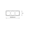 Eko-Light MODUŁ LED EKO-SSMINI3 4000K EKM0562 BIAŁY