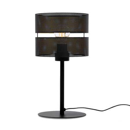 Lampa stołowa Kaja ZIMBO K-5226 czarny, złoty