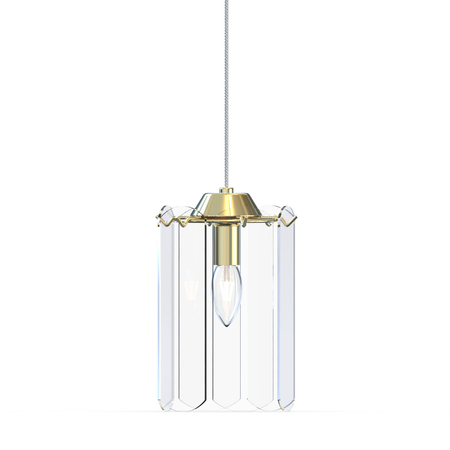 Lampa wisząca Zuma Line MD3523-1-EGN NIRA LAMPA WISZĄCA ZŁOTA/GOLD