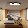 Sollux Lighting Plafon HORUS 35 czarny SL.0136