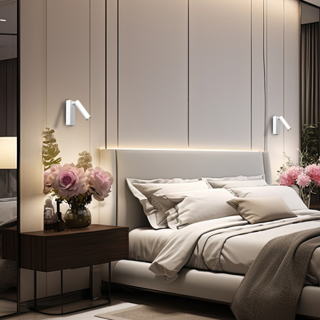 Milagro Kinkiet Santi 1xG9 Biały ML1013 BIAŁY