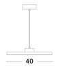 Lampa wisząca Luces Exclusivas ACAYO - biały mat LE43331