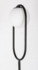 Lampa podłogowa Rabalux Ghita 74029 czarny