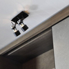 Reflektor AQForm 2000 P20 x 2 2000 P20 Czarny Struktura