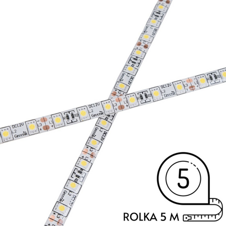 Taśma LED 12V RGB 60xSMD5050 14.4W/m wielokolorowa Greenie 