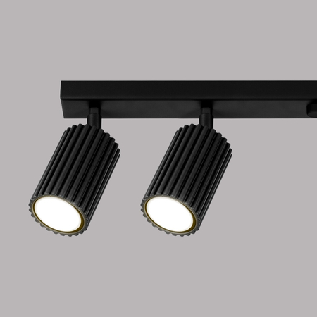 Sollux Lighting Plafon KARBON 6L czarny SL.1585