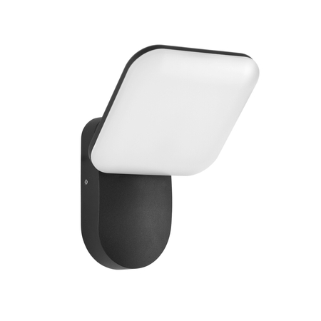 Kinkiet zewnętrzny Italux Nammi OWL-6206-3K Czarny piaskowany