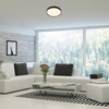 Lampa sufitowa Rabalux Nessira 71120 czarny matowy