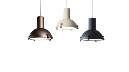 Lampa wisząca Nemo PRPFMW51 Projecteur 165 Brązowa