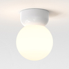 Lampa sufitowa Astro Lyra Ceiling 180 1472004 Biała Szkliwiona Ceramika