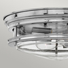 Plafon Hadrian - 2 źródła światła - Chrom Quintiesse QN-HADRIAN-FS-CM-CLEAR