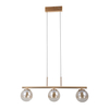 Lampa wisząca Italux Velada PND-34381-3-HBR Złoty