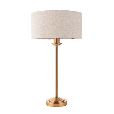 Lampa stołowa Endon Lighting Highclere 110728 mosiądz