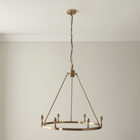 Lampa wisząca Endon Lighting Chester 111202 mosiądz