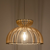 Lampa wisząca KYMI C Nowodvorski 10572 drewniany