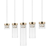 Lampa wisząca Zuma Line P0389-05E-F7AC Gem