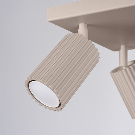 Sollux Lighting Plafon KARBON 4 taupe SL.1769