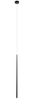 Lampa wisząca LOUISE 1 BK Azzardo AZ3155 biały/czarny
